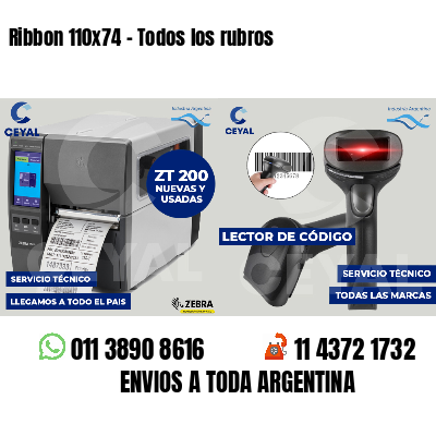 Ribbon 110x74 - Todos los rubros