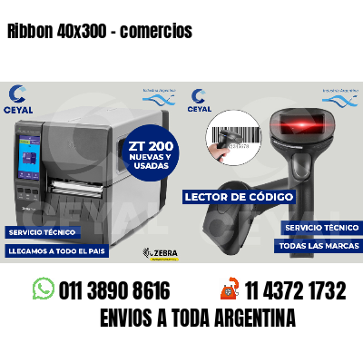 Ribbon 40x300 - comercios