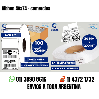 Ribbon 40x74 - comercios