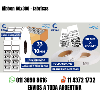 Ribbon 60x300 - fabricas