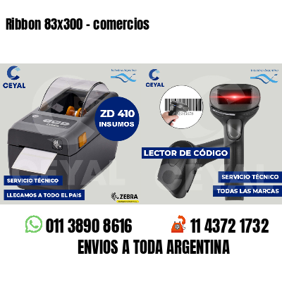 Ribbon 83x300 - comercios
