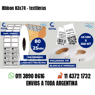 Ribbon 83x74 - textileras