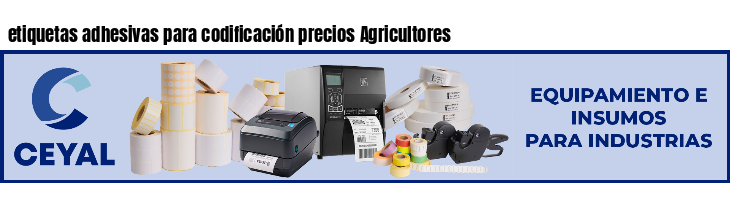 etiquetas adhesivas para codificación precios Agricultores