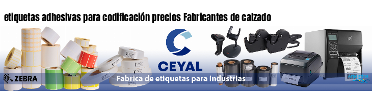 etiquetas adhesivas para codificación precios Fabricantes de calzado