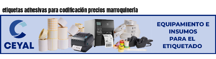 etiquetas adhesivas para codificación precios marroquinería