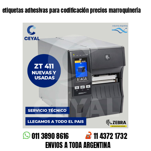 etiquetas adhesivas para codificación precios marroquinería