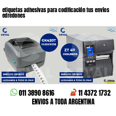 etiquetas adhesivas para codificación tus envíos edredones