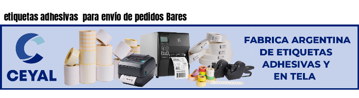 etiquetas adhesivas  para envío de pedidos Bares