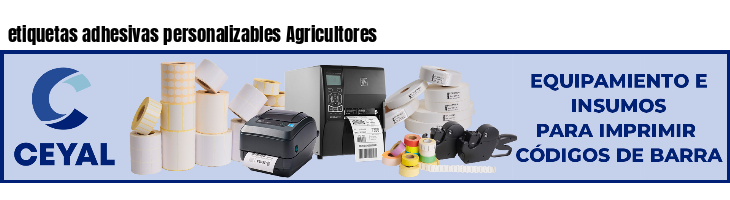 etiquetas adhesivas personalizables Agricultores