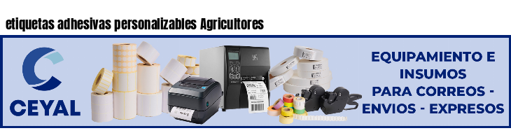 etiquetas adhesivas personalizables Agricultores