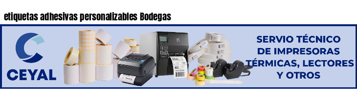 etiquetas adhesivas personalizables Bodegas