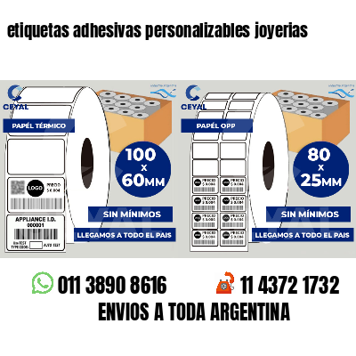 etiquetas adhesivas personalizables joyerias
