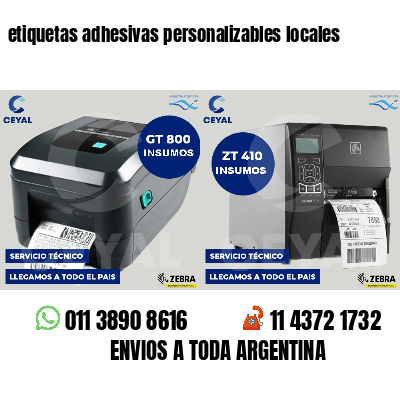 etiquetas adhesivas personalizables locales