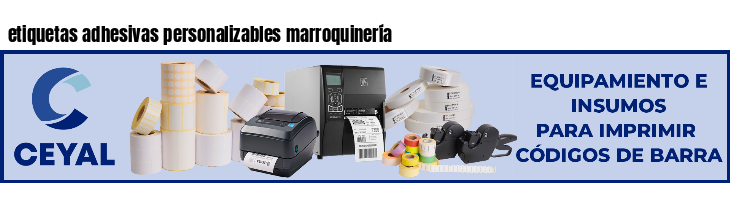 etiquetas adhesivas personalizables marroquinería