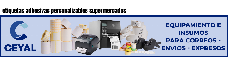 etiquetas adhesivas personalizables supermercados