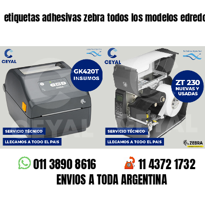 etiquetas adhesivas zebra todos los modelos edredones