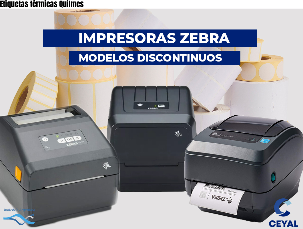 Etiquetas térmicas Quilmes