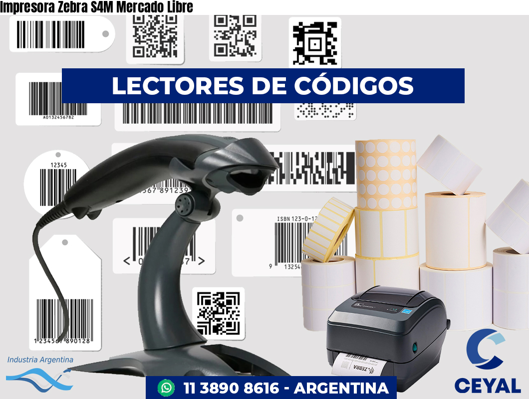 Impresora Zebra S4M Mercado Libre