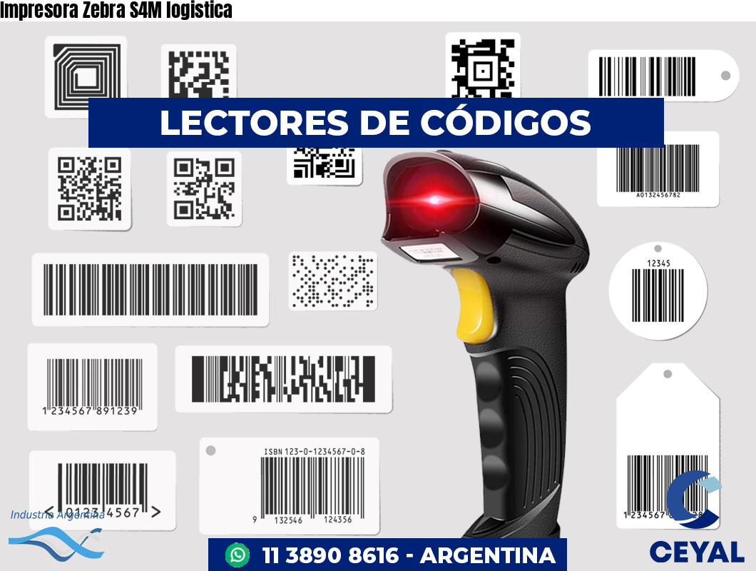 Impresora Zebra S4M logistica