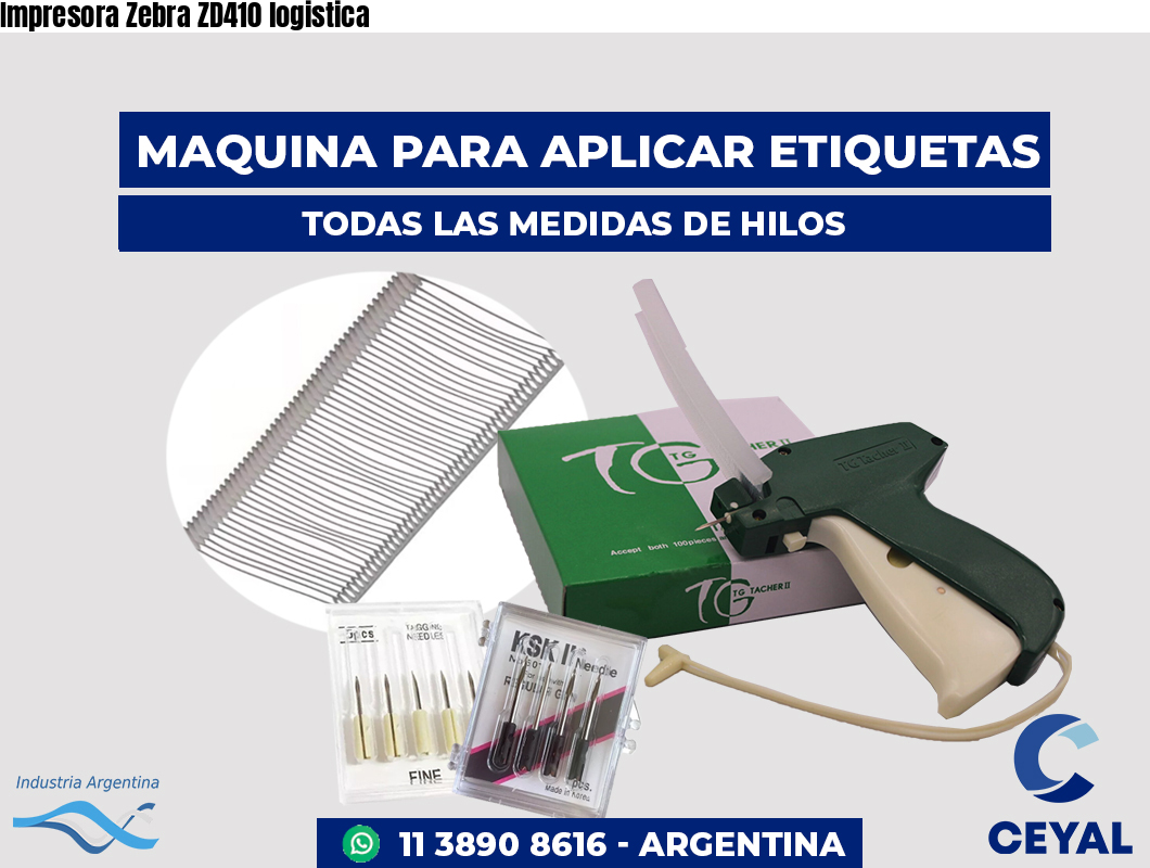Impresora Zebra ZD410 logistica