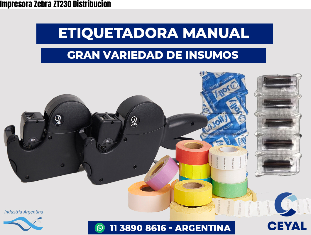 Impresora Zebra ZT230 Distribucion