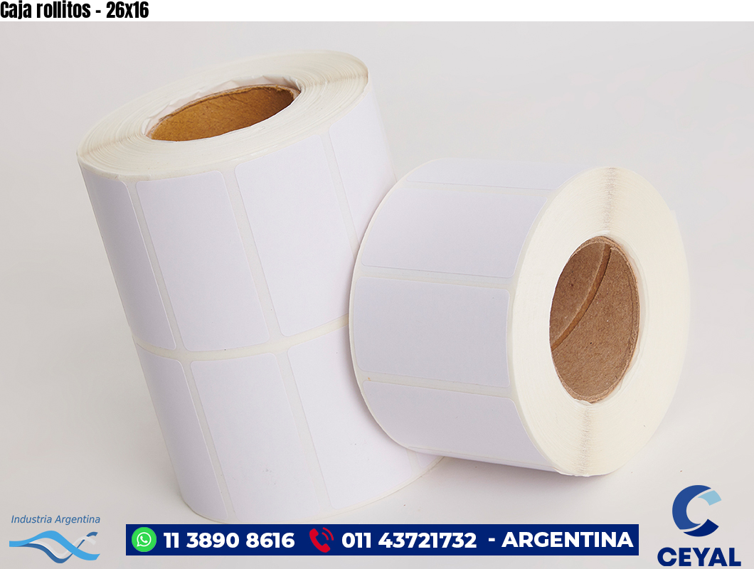Caja rollitos - 26x16