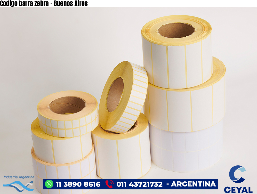 Codigo barra zebra - Buenos Aires