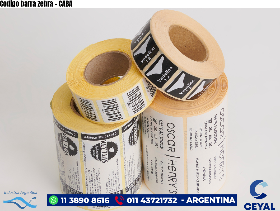 Codigo barra zebra – CABA