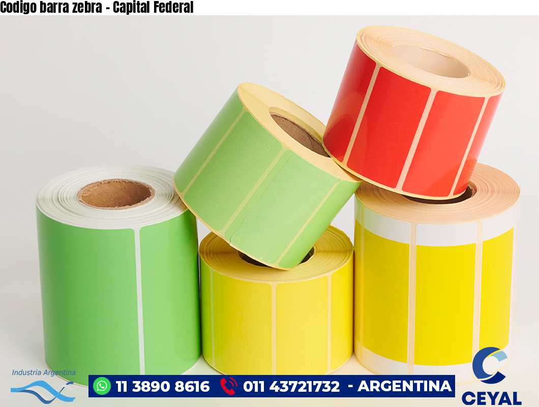 Codigo barra zebra - Capital Federal