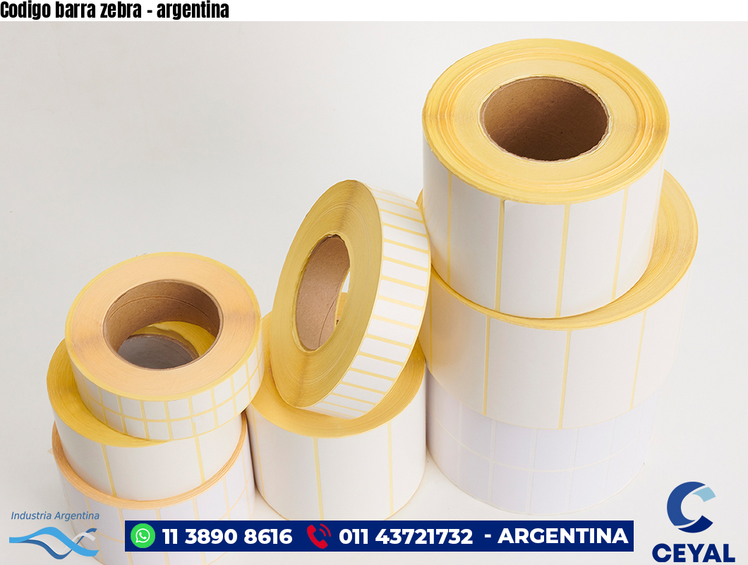 Codigo barra zebra - argentina