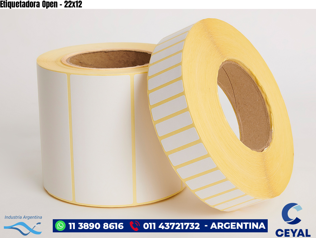 Etiquetadora Open - 22x12