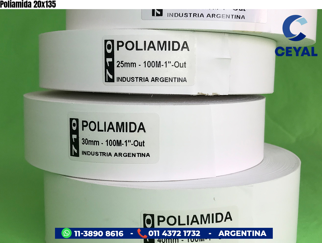 Poliamida 20x135