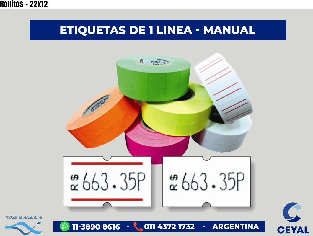 Rollitos - 22x12