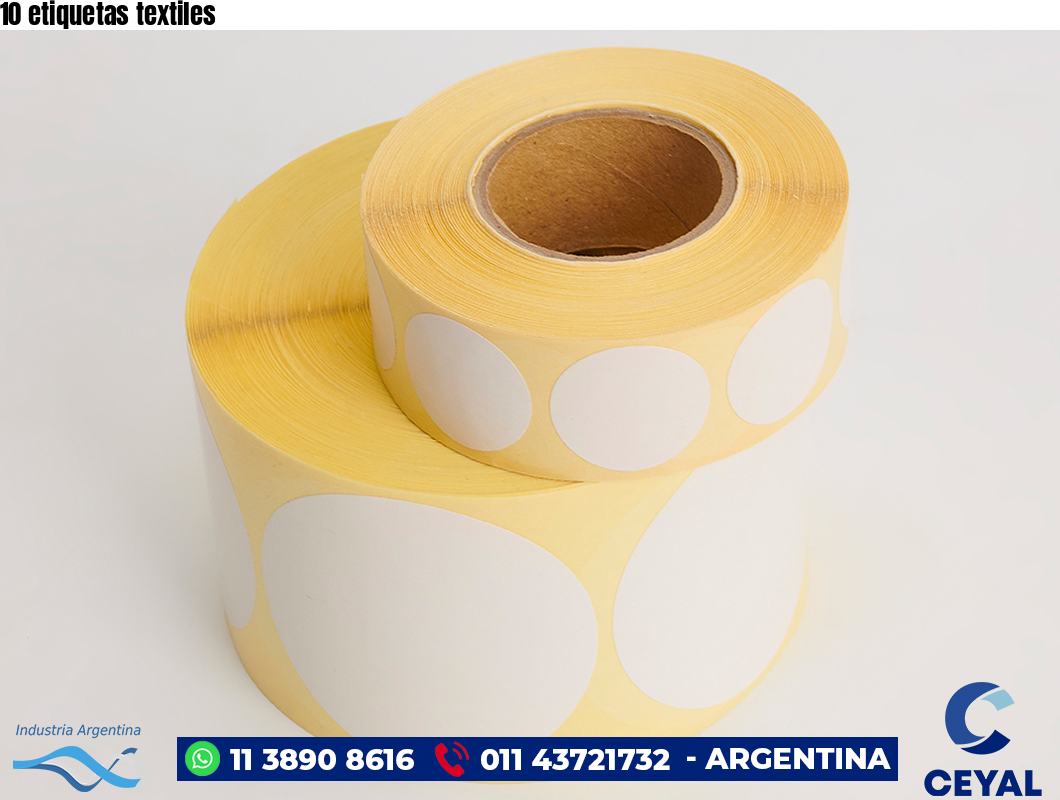 10 etiquetas textiles