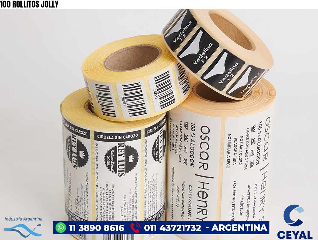100 ROLLITOS JOLLY