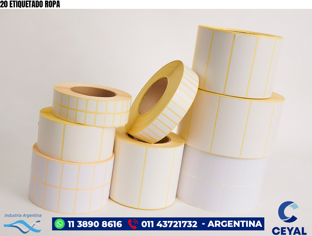 20 ETIQUETADO ROPA
