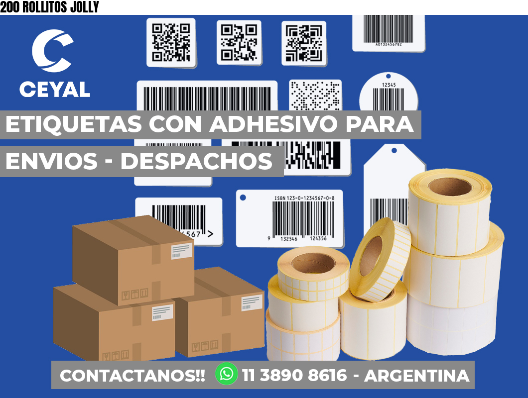 200 ROLLITOS JOLLY