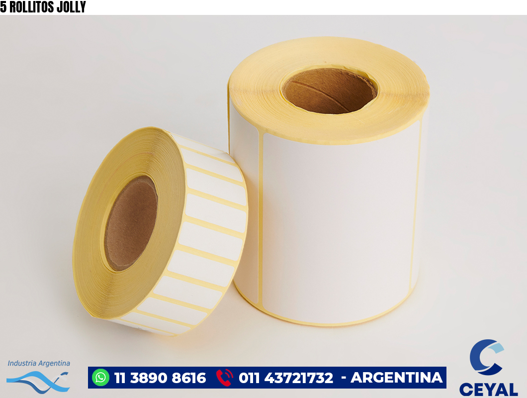 5 ROLLITOS JOLLY