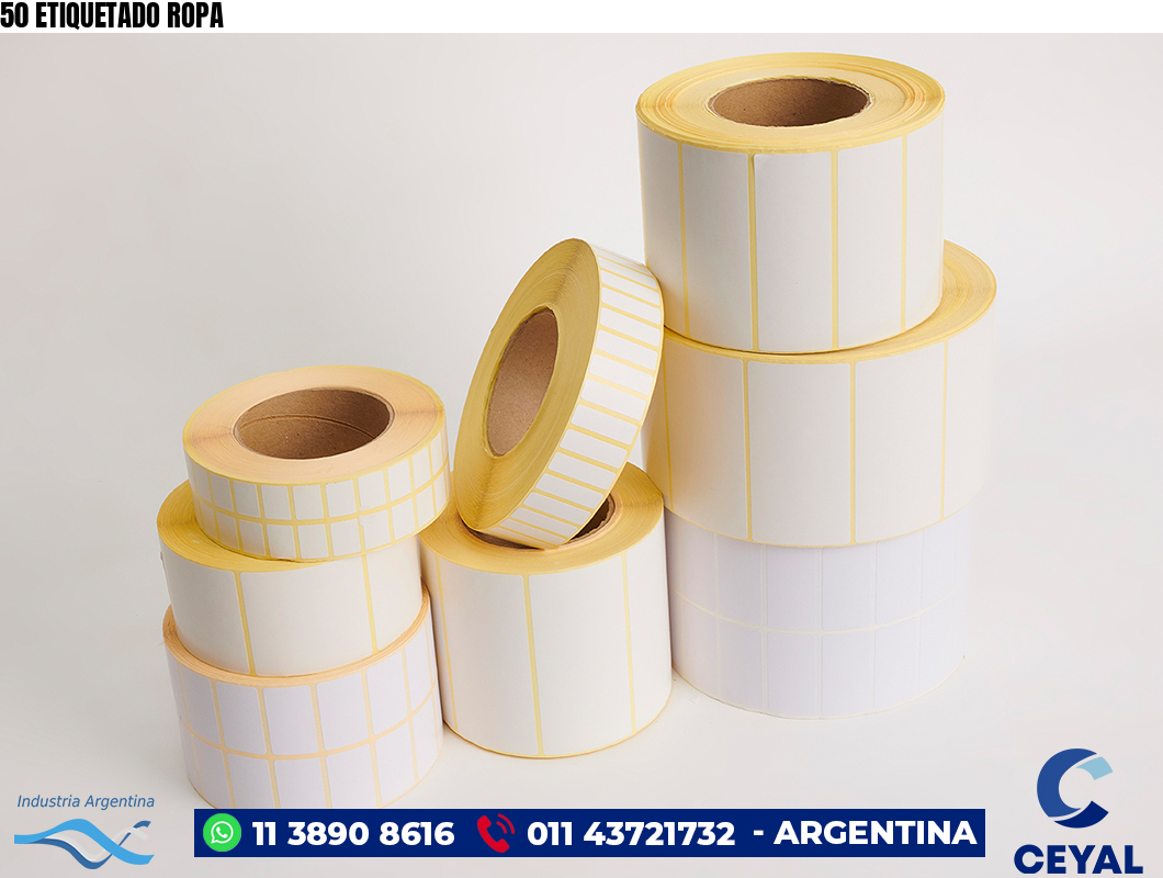 50 ETIQUETADO ROPA