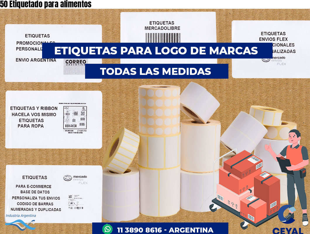 50 Etiquetado para alimentos