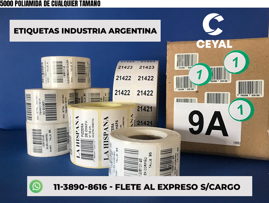 5000 POLIAMIDA DE CUALQUIER TAMAÑO