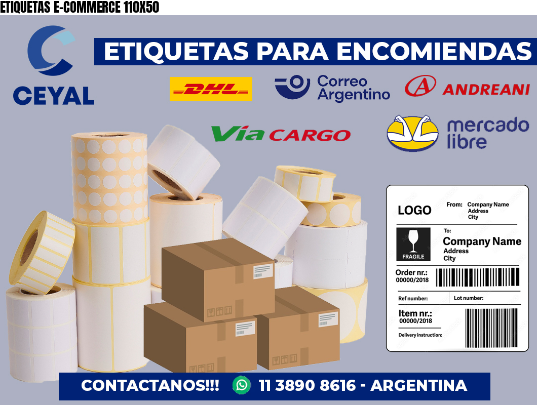 ETIQUETAS E-COMMERCE 110X50