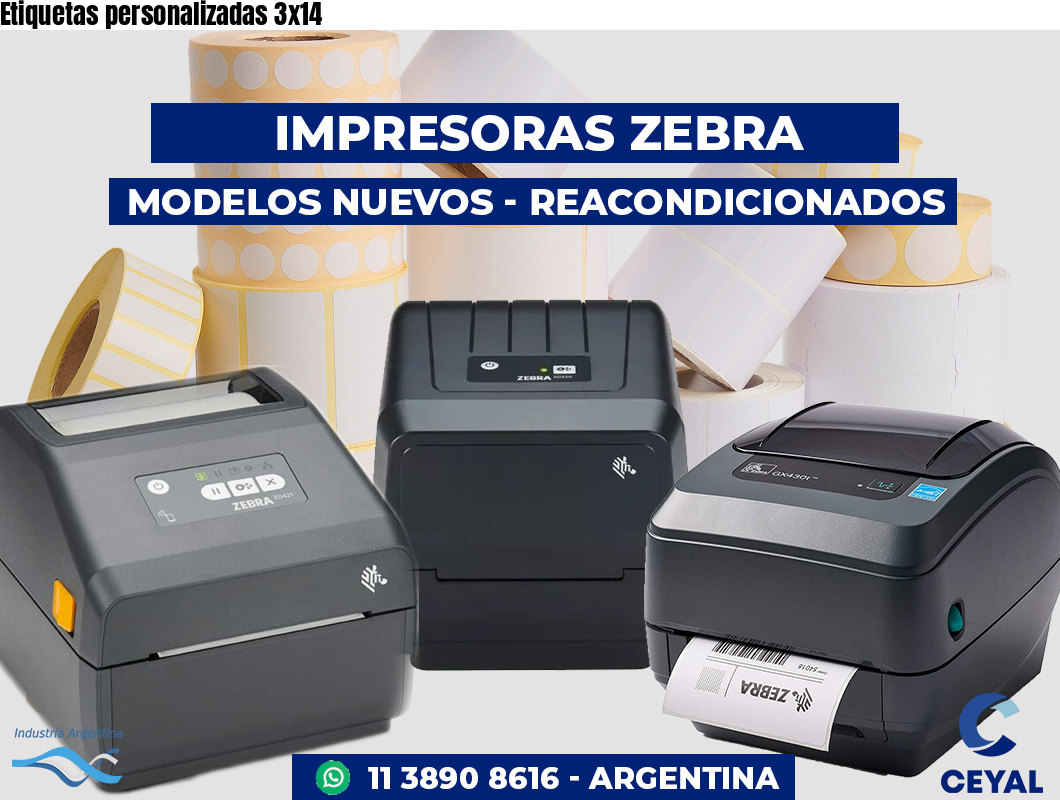 Etiquetas personalizadas 3x14