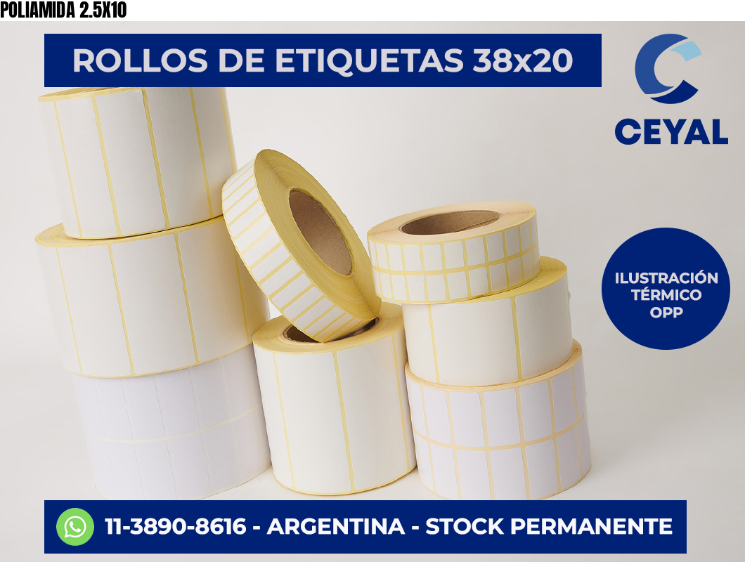 POLIAMIDA 2.5X10