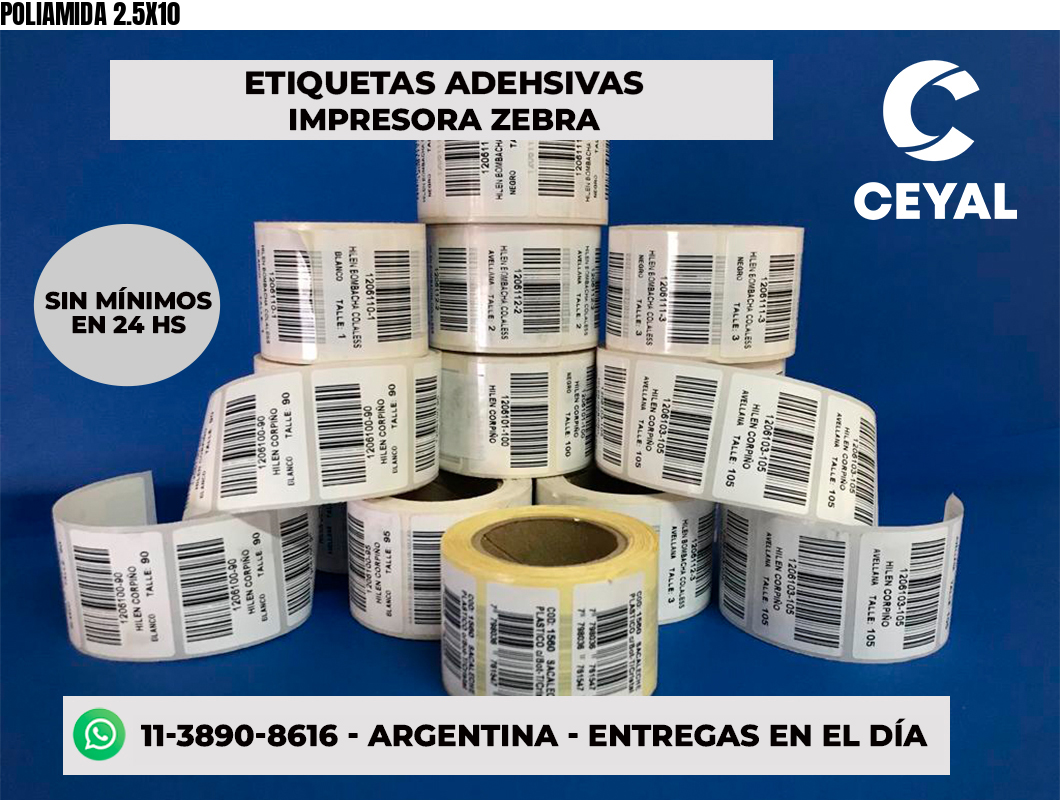 POLIAMIDA 2.5X10