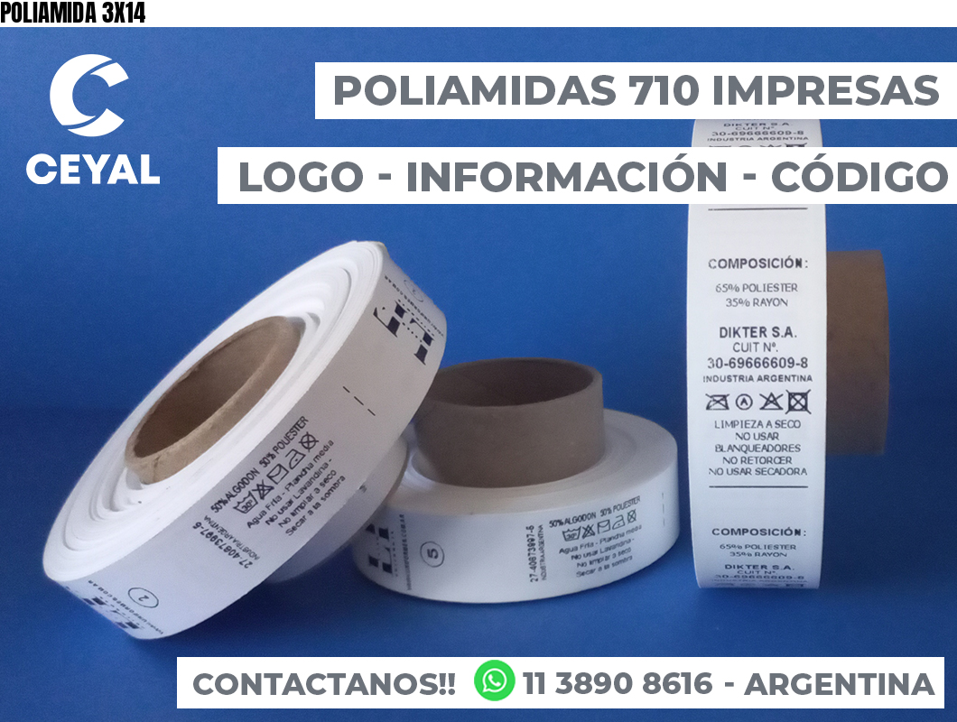 POLIAMIDA 3X14