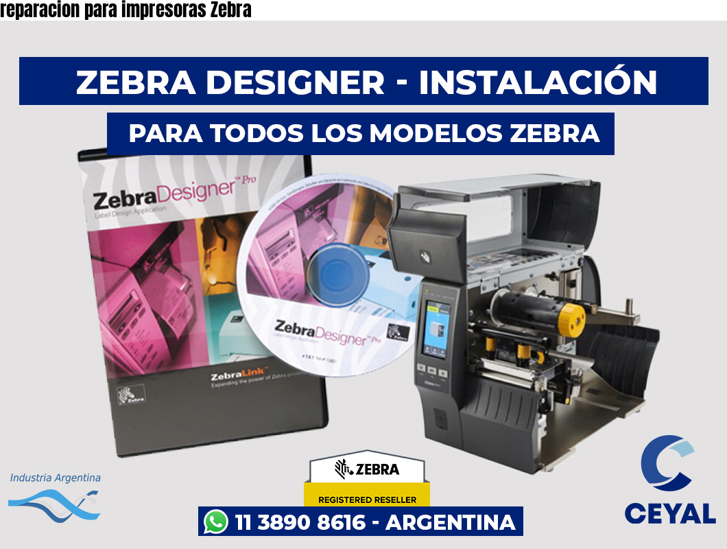 reparacion para impresoras Zebra