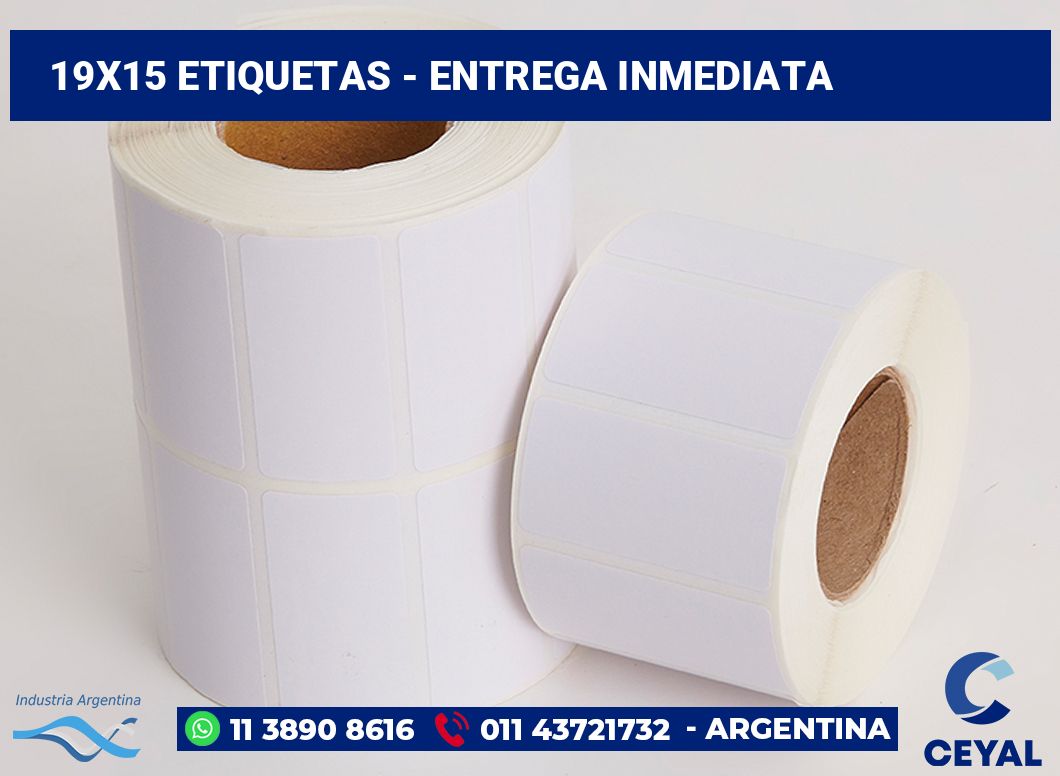 19x15 Etiquetas