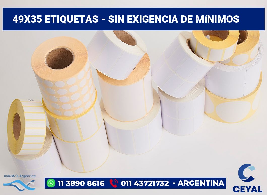49×35 Etiquetas