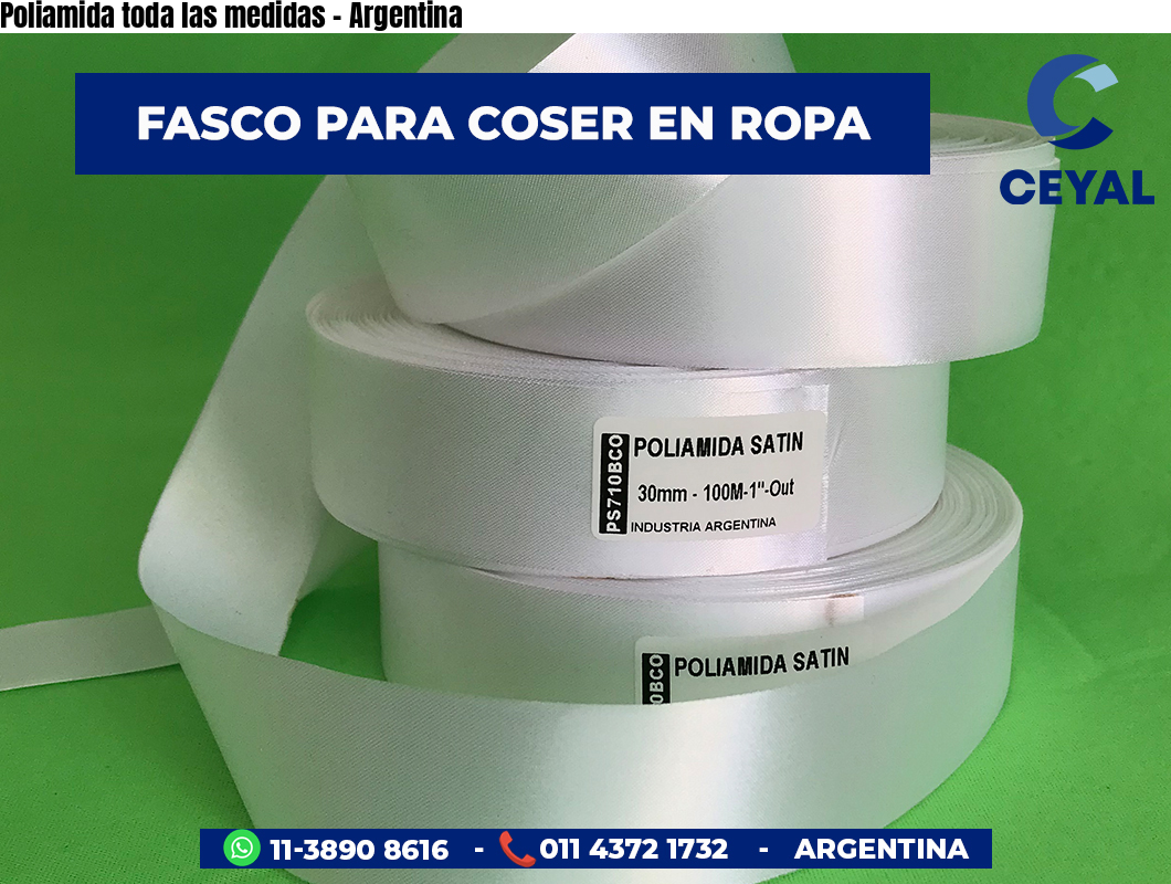 Poliamida toda las medidas - Argentina